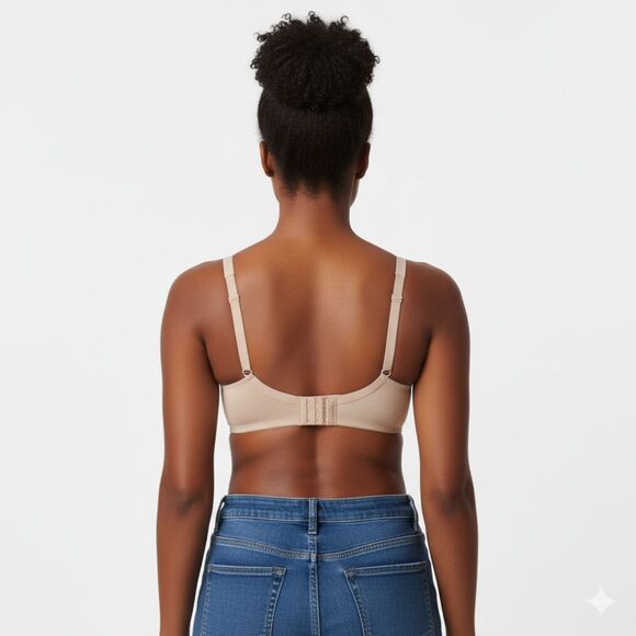 CALVENA Maternity Nursing Bra 36E Underwire Lightly Padded - Picture 2 of 8